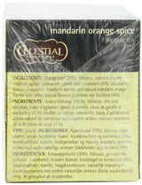 Celestial Seasonings Herb Tea Mandarin Orange Spice, 20-count (Pack of 6)