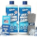 Sylvan Ice Machine Cleaner and Descaler | 2x 16 oz (8 uses) | Free Cloth | Made in USA | Nickel Safe Ice Maker Cleaner and Descaler | Universal