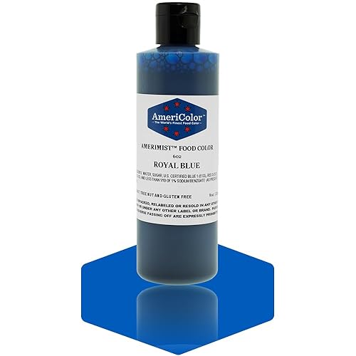 AmeriColor AmeriMist Royal Blue Airbrush Food Color, 9 oz