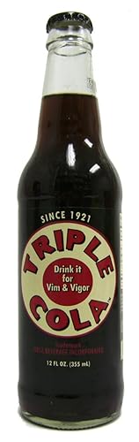 Orca Beverage Triple Cola 12 Pack, Sweetened with Pure Cane Sugar, Bottle