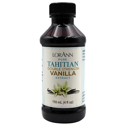 LorAnn Oils Vanilla Extract, 2-Fold Tahitian, 4 Ounce