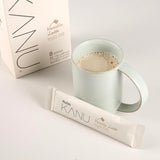 Kanu Vanilla Latte Korean Instant Coffee, Camping Essentials 17.3g x 8 Sticks