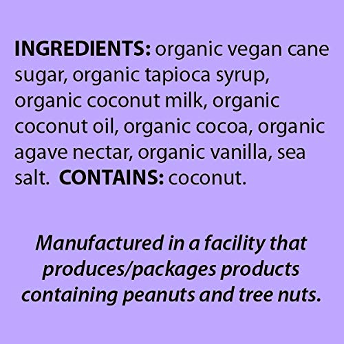 AvenueSweets - Handcrafted Organic Dairy Free Vegan Individually Wrapped Soft Caramels - 1 lb Box - Sea Salt Chocolate