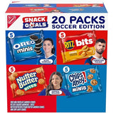 Nabisco, Classic Mix Variety Pack, Oreo Mini, Chips Ahoy! Mini, Nutter Butter Bites, Ritz Bits Cheese, 20 Snack Packs
