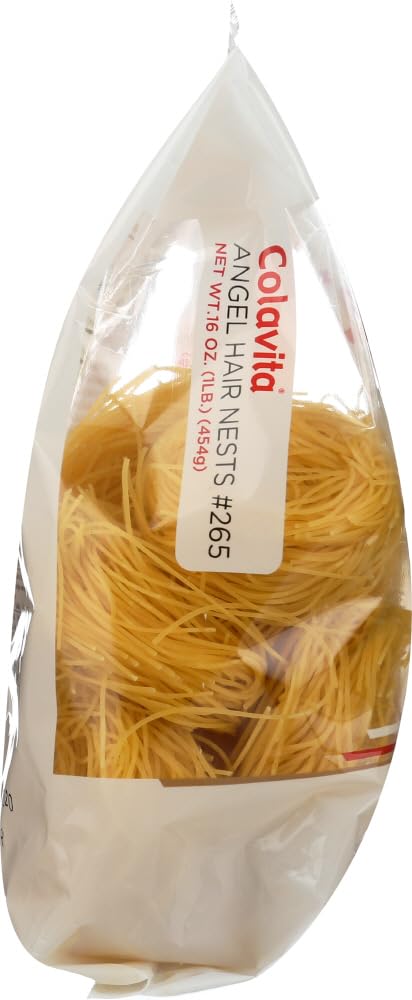 Colavita Pasta Nest Angel Hair 16 OZ (Pack of 2)