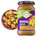 Patak’s Medium Mango Pickle - Authentic Indian Relish with Mango Chunks & Aromatic Spices - Perfect with Naan, Pappadum, Sandwiches & Salads - Vegan