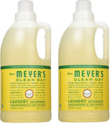 Mrs. Meyers Clean Day Laundry Detergent, Honeysuckle, 2 Count (64 fl oz. Each)
