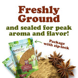 Food to Live Ground Anise, 1.5 Pounds - Aromatic Spice for Cooking, Baking and Beverages. Kosher, Vegan, Bulk