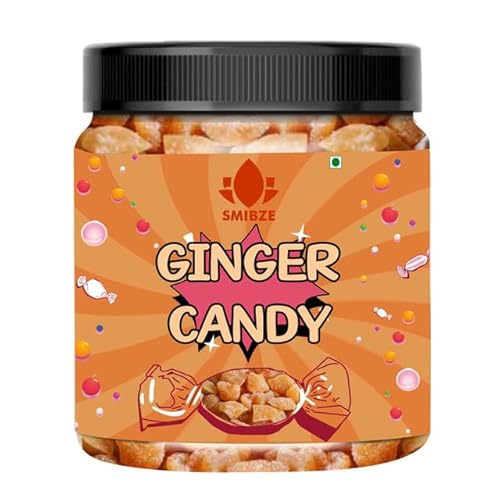 SMIBZE Natural Ginger Candy 150 GM (Pack of 1) SMIBZE