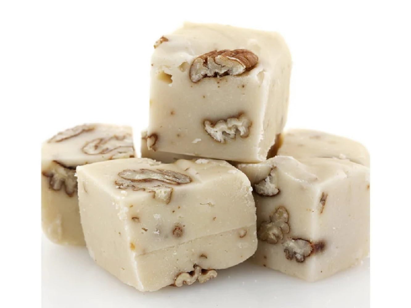 8oz. Nuts to You Smooth and Creamy Butter Pecan Kettle Fudge | Fresh Gourmet Candy | Decadent and Delicious Handcrafted Fudge