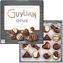 Belgian Chocolate Gift Box by GuyLian, 6.35 oz, 16 pc Opus Luxury Assortment, Premium Gourmet Chocolate, Milk, White & Dark Candy Treat for Women
