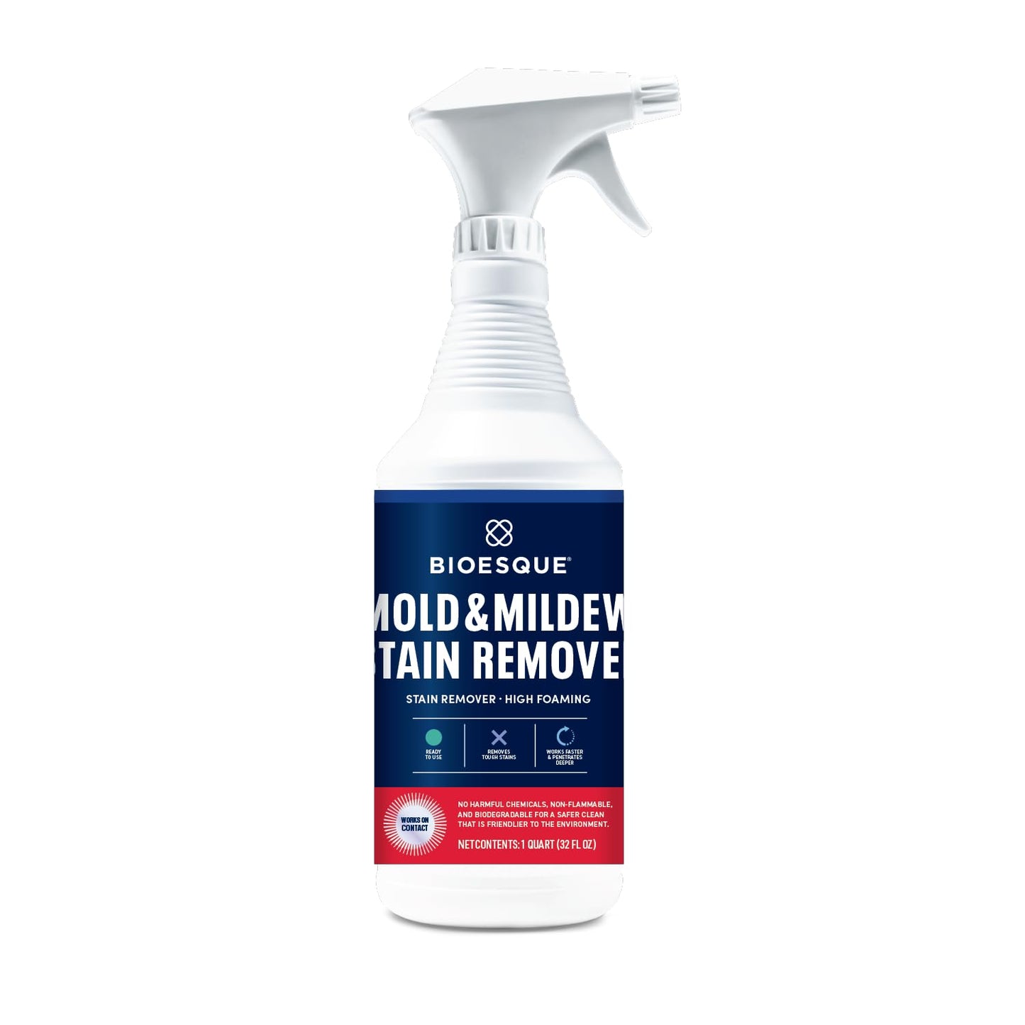 Bioesque Mold & Mildew Stain Remover, 32 Fluid Ounce (Pack of 1)