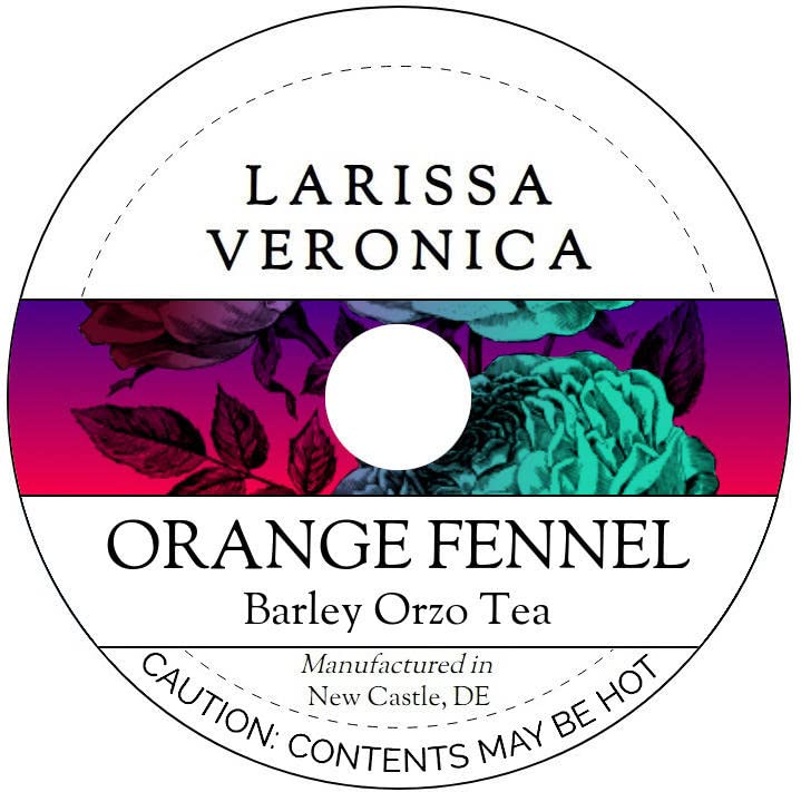 Orange Fennel Barley Orzo Tea (Single Serve K-Cup Pods) (12 pods, ZIN: 577589) - 3 Pack