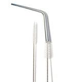 HUJI Stainless Steel Straws Cleaning Brush Perfect for Reusable Tumbler Straws (2 Brushes)