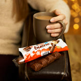 Ferrero Kinder Bueno Wafer Cookies, 1.5 Ounce (43 g) (Pack of 30)