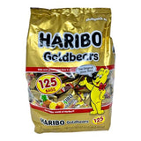 Haribo Goldbears Candy, 125 Treat Bags (50 OZ)