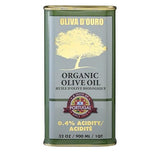 A Taste of Portugal Organic Olive Oil | Extra Virgin Olive Oil | Light and Fruity Portuguese Olive Oil | 32 OZ Tin