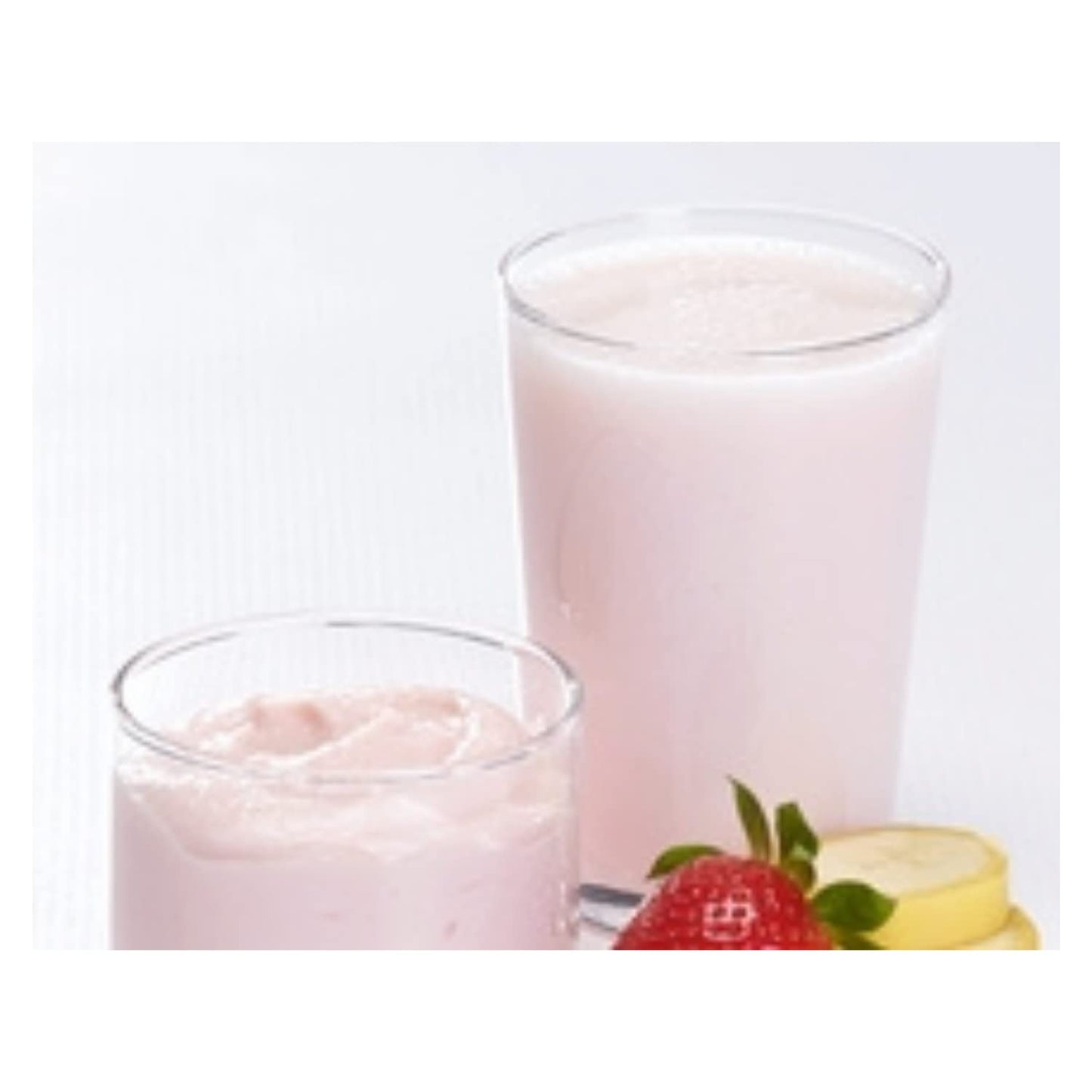 PROTIFIT - High Protein Lemon Raspberry & Strawberry Banana Pudding & Shake Mix 2 Pack, 15g Protein, Low Calorie, Low Fat, Low Carb, Aspartame Free