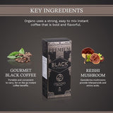 ORGANO Combo pack, 1 box Black Coffee, 1 box Cafe Latte and 1 Box Cafe Mocha 100% Certified Organic Gourmet Coffee