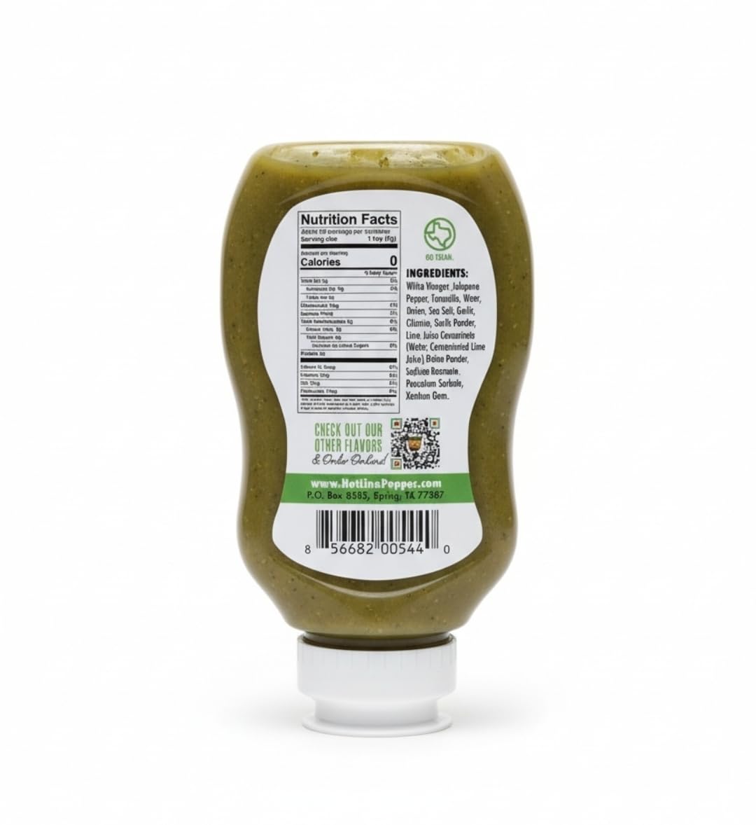 Hot Line Pepper Products The Toasted Yolk Cafe Garlicky Greengo Hot Sauce 3-Pack | As Served at The Toasted Yolk Cafe | Fire Roasted Jalapeño & Garlic