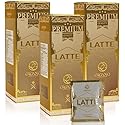 3 Boxes ORGANO Gourmet Cafe Latte, 100% Certified Ganoderma Lucidum (60 Sachets)