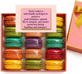 LeilaLove Macarons - 25 Gourmet Macarons Collections of dozen flavors box varies in seasonal style