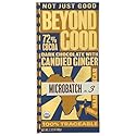Beyond Good Organic 72% Candied Ginger Microbatch Chocolate Bar, 2.12 Ounce