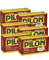 Pilon Ground Espresso Coffee 10oz | 284g (Pack of 06)