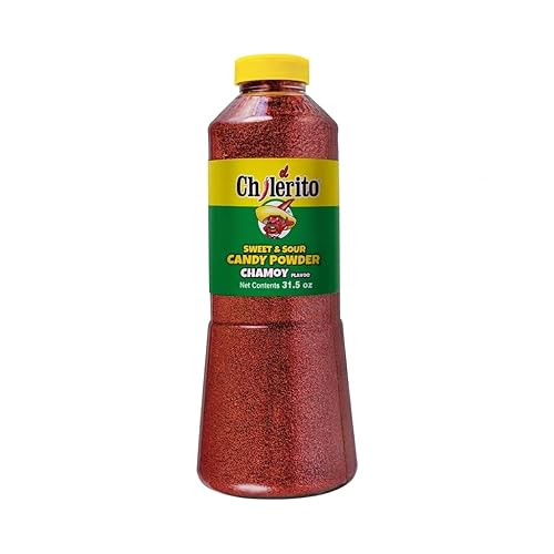 EL CHILERITO Candy Powder Chamoy Flavor 960g/ 32.2 Fl. Oz - For Sweets, Snacks, Fruits, Drinks And Cocktails, Kosher