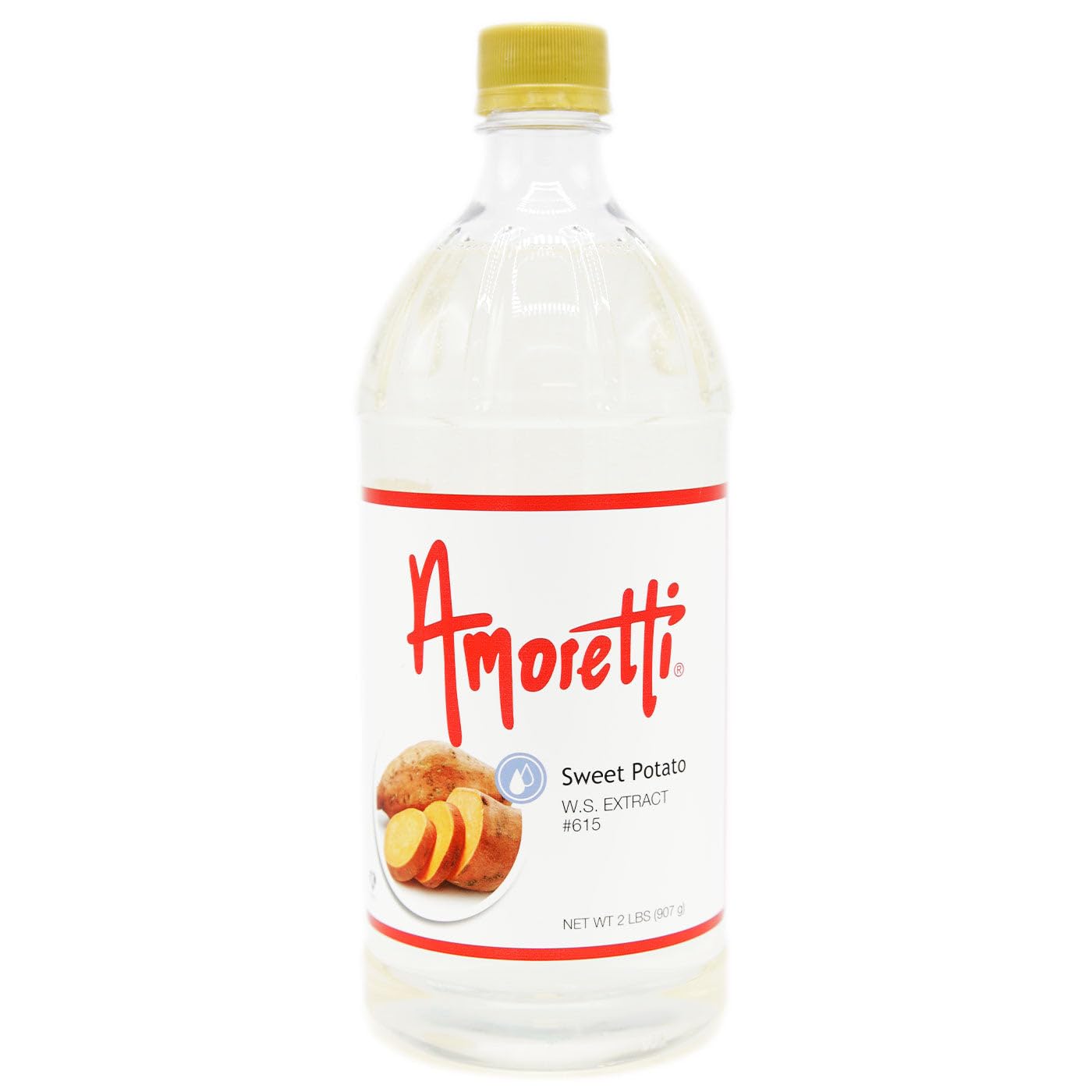 Amoretti - Sweet Potato Extract Water Soluble 2 oz - Highly Concentrated & Perfect For Pastry, Savory, Brewing, and more, Preservative Free, Vegan