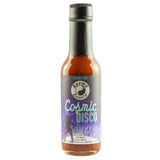 Cosmic Disco by Karma Sauce, Medium-Heat Hot Sauce With Flavors of Ghost Pepper, Jalapenos & Garlic, Made With All Natural Ingredients, 5 fl oz Bottle