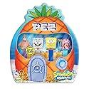 PEZ Spongebob Gift Set, Four Dispensers and Six Candy Refills in Collectible Tin