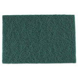 CoolKitchen 6 x 9 Medium-Duty Scouring Pad44; Green