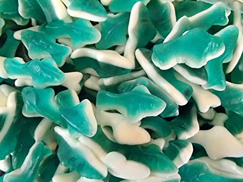 Blue Sharks | Blue Gummi Sharks 1 Pound ( 16 OZ )