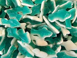 Blue Sharks | Blue Gummi Sharks 1 Pound ( 16 OZ )