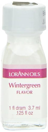 LorAnn Wintergreen SS Flavor, 1 dram bottle (.0125 fl oz - 3.7ml - 1 teaspoon) - 12 pack