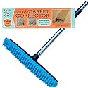 The Big Carpet Corrector- Carpet Rake to Rejuvenate Your Matted Carpet. Perfect for Hallways, Stairs, Steps, and Other High Traffic Areas.