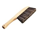 EXCEART Soft Bristle Brush for Counter Woodworking Gardening Furniture Drafting Patio (Wood Color Random Wooden Grain)