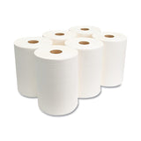 Morcon Paper M610 Hardwound Roll Towels, 1-Ply, 10-Inch x 500 ft, White, 6 Rolls/Carton