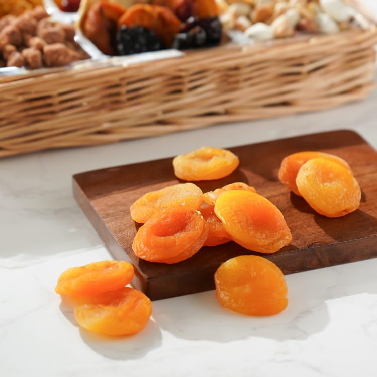 Broadway Basketeers Deluxe Sympathy Dried Fruit And Nuts Gift Basket - A Premium Healthy Condlence Gift - Corporate, Bereavement Gifts for Families