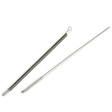 HUJI Stainless Steel Straws Cleaning Brush Perfect for Reusable Tumbler Straws (2 Brushes)