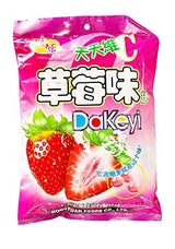 Hongyuan Dakeyi Strawberry Flavoured Hard Candy (350g), 1 Pack