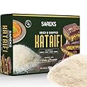 Kataifi Shredded Fillo Dough 500g (17.6 oz) - Dried Chopped, Unsalted, Plant-Based | For Dubai Pistachio Chocolate Bar, Kunafa, Knafeh, Kadayif |