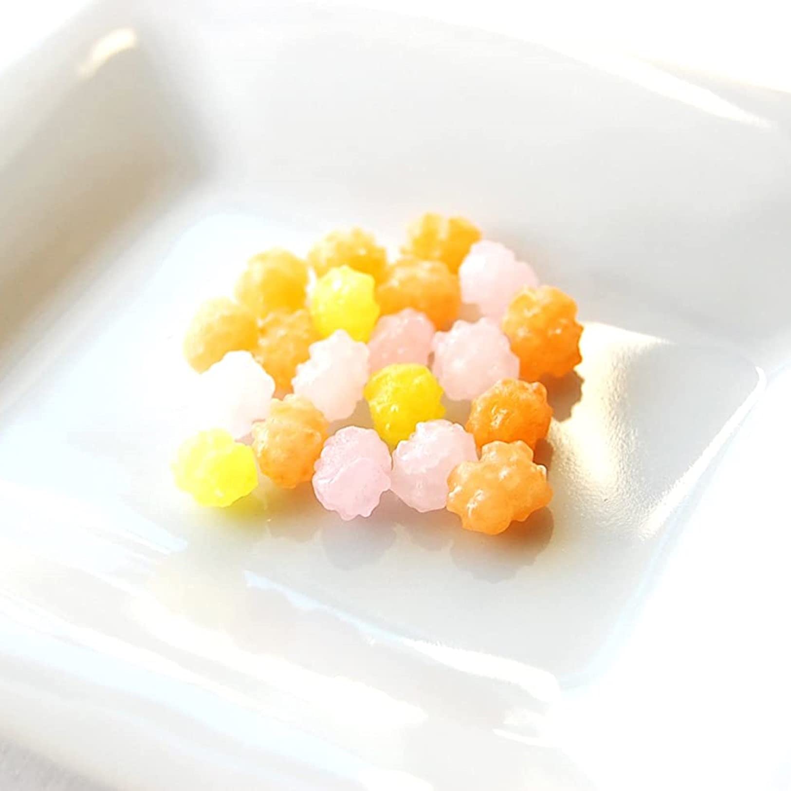 MARUTA Candy Konpeito, Hanatsume, Japanese sugar candy, 0.2oz 50count