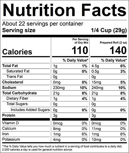 Rories Gluten Free Oat Dough Mix (22 oz) Living Full 'N free (22 Ounce (Pack of 6))