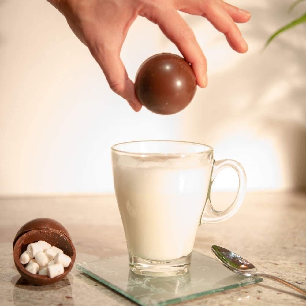 3 Pack Hot Chocolate Bomb Trio Milk Silky Mini Marshmallow Bedtime Kids Him Her Sleep Birthday Fathers Day Secret Santa Ideal Gift for All Occasions