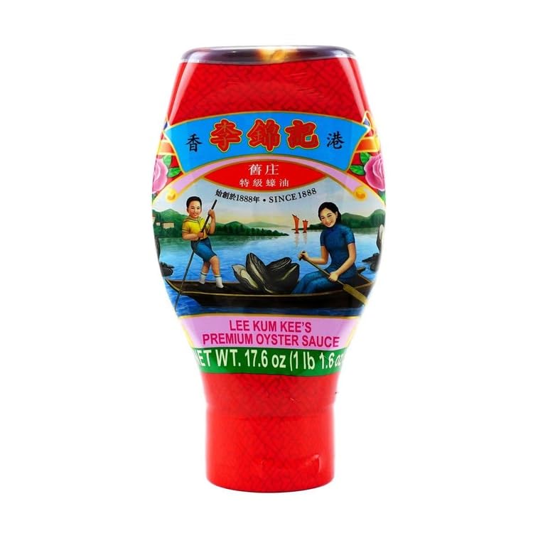 Lee Kee Kum Premium Oyster Flavored Sauce Squeeze Bottle 17.6 oz