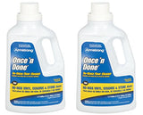 Armstrong 330806 Armstrong Once 'N Done Cleaner Concentrate, 1/2 Gallon (64OZ) - 2 Pack,Multicolor