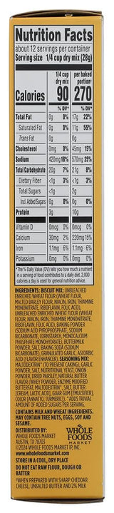 365 by Whole Foods, Market Cheddar And Herb Biscuit Mix, 12 Ounce