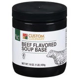 Beef Flavored Granules Base Green 12 Case 1 Pound
